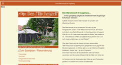 Desktop Screenshot of maerchenzelt.de