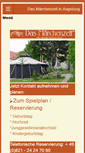 Mobile Screenshot of maerchenzelt.de
